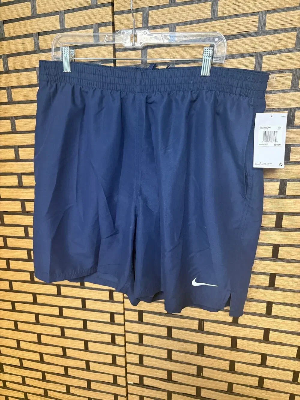 Nike navy swim trunks men’s size XXL